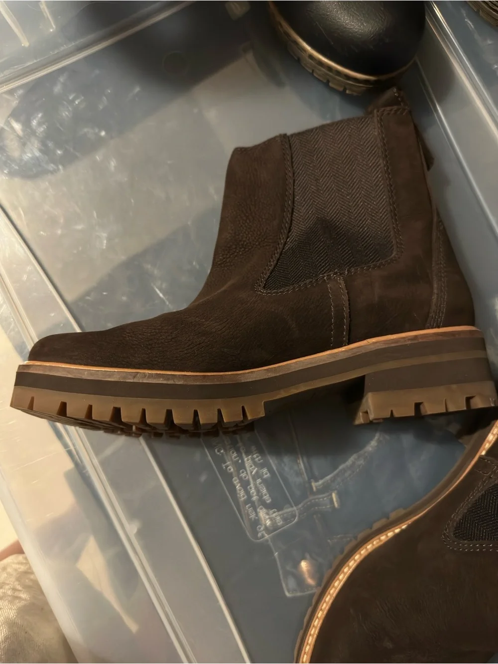 Timberland Women’s Chelsea Lug Boot - Dark Brown Nubuck